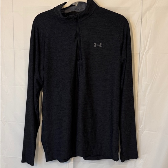 Under Armour Other - Under Armour Men's Medium Playoff Quarter-Zip Dark Charcoal Gray